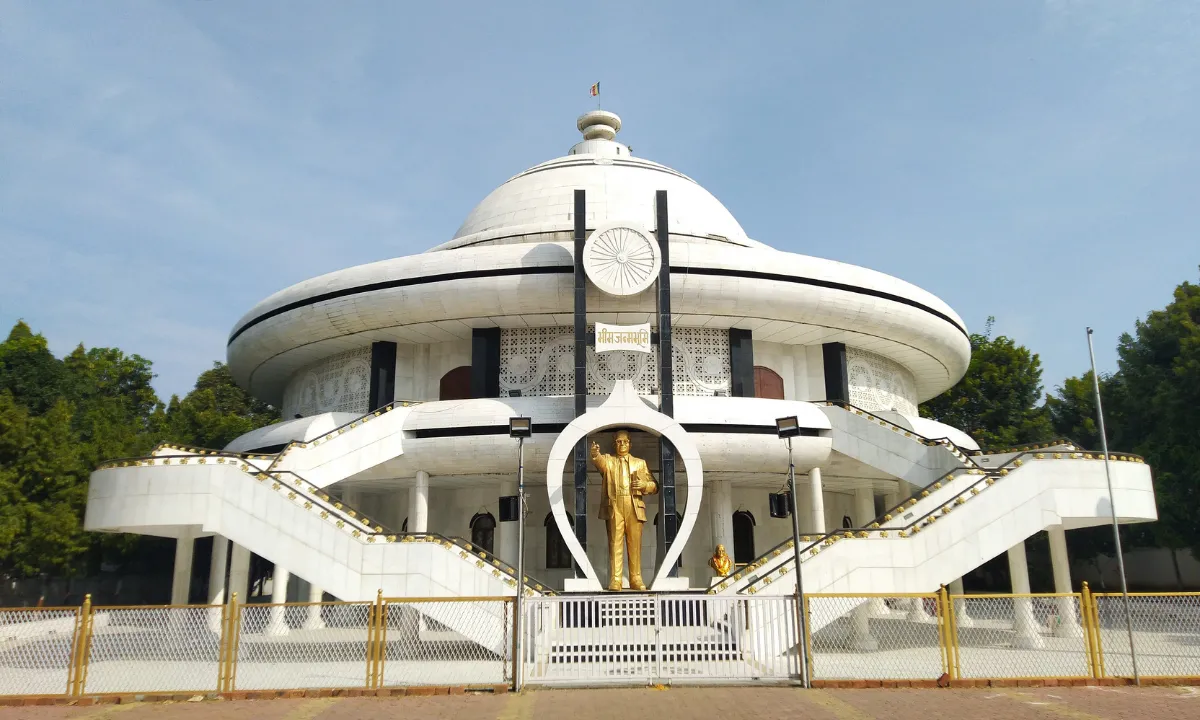Dr B R Ambedkar birthplace memorial at Mhow near Indore